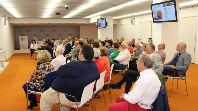 Beloki acercó los últimos 200 años de Navarra a Sabino Arana Fundazioa