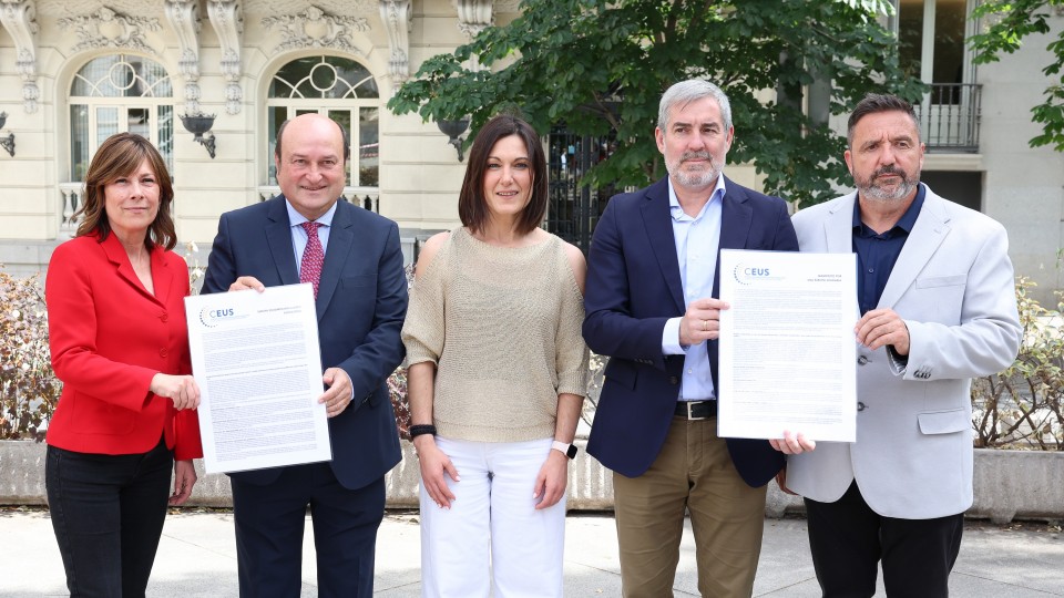 Oihane Agirregoitia - Presentación de la Coalición por una Europa Solidaria-CEUS