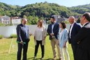 Presentación Coalición Europea CEUS Izaskun Bilbao Barandica (EAJ-PNV), Luis Padilla (CC), Juan Carlos Piñeiro (CxG), Daniel Innerarity (GB), María del Mar Llaneras (El Pi) y Lluis Vicent Bertomeu (DV