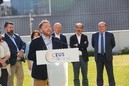 Presentación Coalición Europea CEUS Izaskun Bilbao Barandica (EAJ-PNV), Luis Padilla (CC), Juan Carlos Piñeiro (CxG), Daniel Innerarity (GB), María del Mar Llaneras (El Pi) y Lluis Vicent Bertomeu (DV