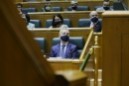 Unai Hualde en el debate de investidura del Lehendakari Iñigo Urkullu