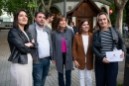 Mitina Iruñean - Amaia Arrizabalaga, Oihane Agirregoitia, Unai Hualde, Uxue Barkos           